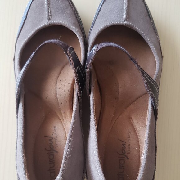 Natural Soul Naturalizer Mary Jane Wedges - Picture 2 of 3